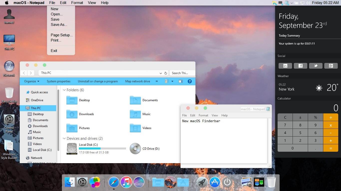 Windows software for macbook pro